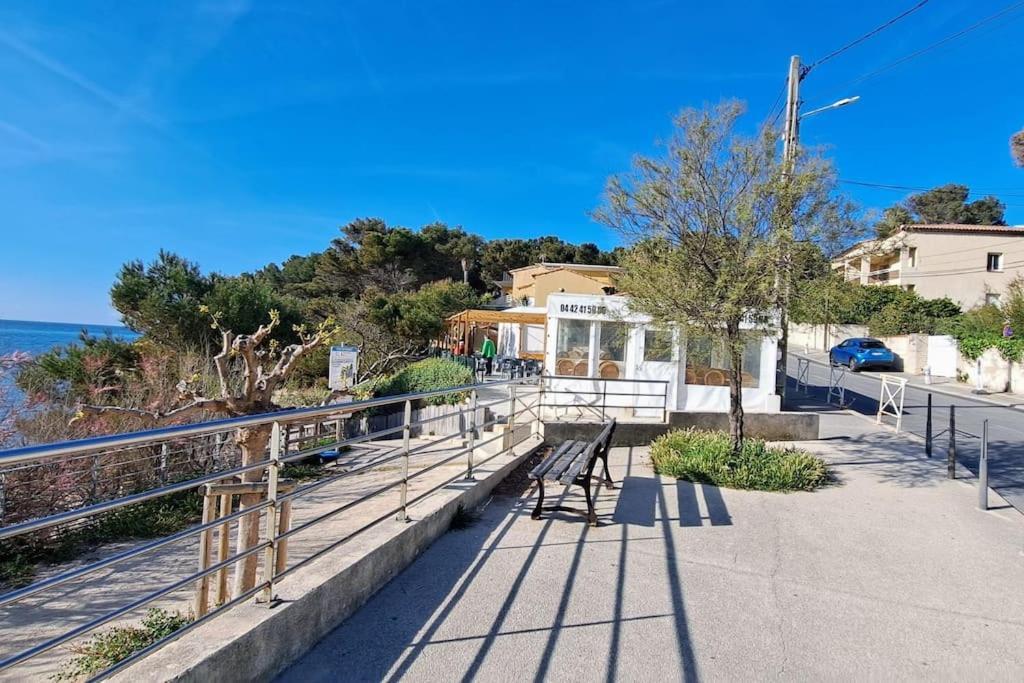Magnifique T2 - Les Pieds Dans L'Eau Piscine/Plage Carry-le-Rouet Exterior photo